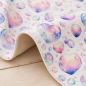 Preview: Softshell - Bubble Hearts – Herzen - Seifenblasen rosa / blau